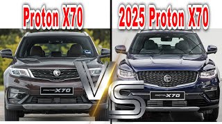 2025 Proton X70 vs 2024 Proton X70 [upl. by Gyimah]