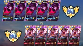 5 GLOBAL DYRROTH vs 5 GLOBAL FREYA  WHO WILL WIN  MLBB [upl. by Dagny]