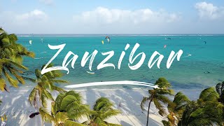 Zanzibar  Kitesurfing the topics  Tosho Yanev amp Elizabeth Yaneva in Paje Beach [upl. by Onnem861]