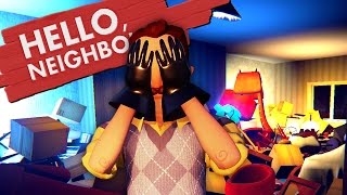 STEALING EVERYTHING CHALLENGE  Hello Neighbor Challenges Hello Neighbour Alpha 3 Update [upl. by Onia]