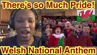 American reacts to The Welsh National Anthem [upl. by Llekcm116]