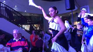 Dinner Entertainment at BONGOS Cuban Cafe Orlando  Disney Springs  Walt Disney World March 2018 [upl. by Repooc703]