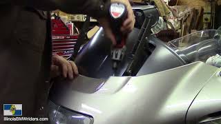 DIY BMW K1200LT Dash Light Replacement [upl. by Airlia932]