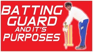 Purpose of Batting Guard in cricket  Cricket Batting Tips  Nothing But Cricket [upl. by Lemra460]