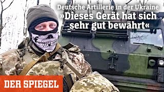 Deutsche Artillerie in der Ukraine »Dieses Gerät hat sich sehr gut bewährt«  DER SPIEGEL [upl. by Attenwahs410]