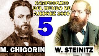 ♟¡STEINITZ NO PERDONA LA IMPONENTE VICTORIA QUE CAMBIÓ EL CURSO DEL MATCH CONTRA CHIGORIN [upl. by Euqina910]