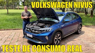 Volkswagen Nivus Highline  Teste de CONSUMO REAL com gasolina e etanol mais de 2000 km [upl. by Novad252]