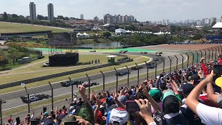 Formula 1 Interlagos Brasil 2021 Largada Setor G [upl. by Elleinaj]