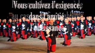 Chant de la promotion Capitaine de Cacqueray ESM de SaintCyr [upl. by Caroline526]