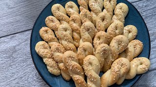 Koulourakia — Greek Butter Cookies [upl. by Jemie907]