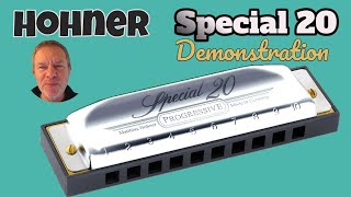 Hohner Special 20 Harmonica Demonstration with Ben Hewlett [upl. by Margaretta835]