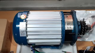 72V 3KW BLDC GEAR MOTOR FOR HEAVY LOAD [upl. by Enelrahs]