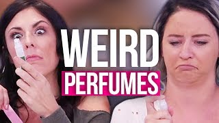 Trying PRUNE Perfume w Anjelah Johnson Beauty Break [upl. by Zerk156]