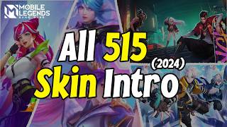 All 515 Event Skin Intro Animations 20212024  Mobile Legends Bang Bang [upl. by Hirsch]