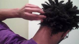 Natural Organic neglect freeform dreadlocks 6 months locked [upl. by Ylime1]