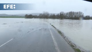 Remite el temporal que ha dejado inundaciones y vías cortadas por nieve y lluvias [upl. by Anohs]