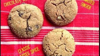 How to Make Molasses Spice Crinkle Cookies [upl. by Gerg742]