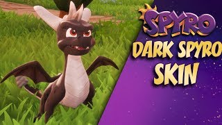 Spyro Reignited DARK SPYRO SKIN Mod Tutorial [upl. by Nelyag58]