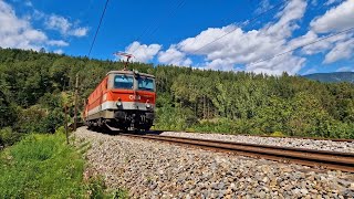 Trainspotting Semmeringbahn August 2024 Teil 1 [upl. by Onek]