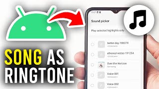 How To Set Song As Ringtone On Android Phone  Full Guide [upl. by Aleet]