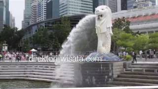 Traveling To Merlion Park The Symbol of Singapore [upl. by Amaral710]