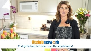 21 DAY FIX FAQ SERIES How to use the 21 Day Fix food containers [upl. by Grous]