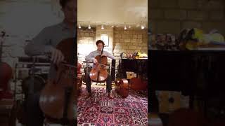 Playing a Montagnana cello [upl. by Refinnej]