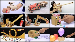 TOP 10 Most Satisfying Cardboard ideas in The World [upl. by Herwick]