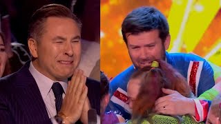 Flakefleet Primary School make David Walliams CRY And Press His GOLDEN BUZZER [upl. by Akierdna915]