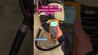 Fluke 1587 FC insulation Multimeter abb yokogawa calibration installation configuration [upl. by Arihday]