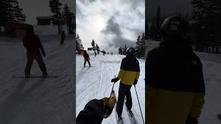 The ski season is back skitok snowboarding skiing skiiing ski snowboard snow snowski [upl. by Livingston641]