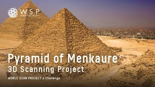 Pyramid of Menkaure The smallest of the three great pyramids of Giza｜WORLD SCAN PROJECT’s Challenge [upl. by Enytsuj789]