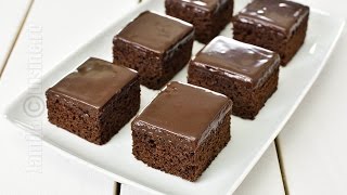 Negrese glazurate  Glazed Brownies CC Eng Sub  JamilaCuisine [upl. by Nahtan153]