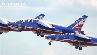 La Patrouille de France au Meeting aérien de Paris Melun Villaroche Air Legend le 11 septembre 2021 [upl. by Atiuqat42]