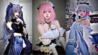 Cosplay GIRL  Tổng Hợp Những Video Triệu View Trên Tiktok 19 [upl. by Enilecram]