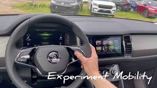 Skoda NEW Kodiaq Style 2023 in 4K INTERIOR DETAILS Black Leather Amazing [upl. by Oilasor23]