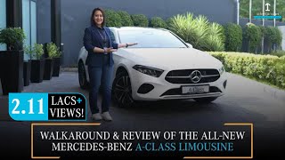 Walkaround amp Review of the allnew MercedesBenz AClass Limousine Facelift MercedesBenzAClass [upl. by Wiggins558]