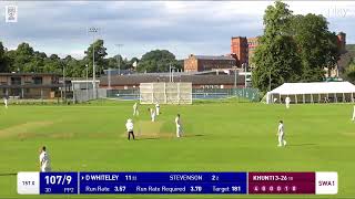 Belper meadows 1XI vs Swarkestone 1XI DCCL Prem [upl. by Alaek984]