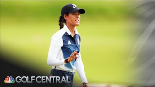 Celine Boutier Motivating to play Olympic golf at home in France  Golf Central  Golf Channel [upl. by Pitarys]