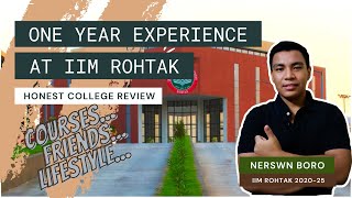 One Year experience of my college  IPM IIM Rohtak 202025  Life at IIM Rohtak 2021  IPMAT 2021 [upl. by Beret]