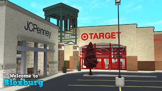 Visiting 24M SHOPPING MALL ON BLOXBURG HUGE  Roblox Bloxburg [upl. by Naves]