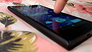 3D touch screen No its just SuperSensitive  LUMIA 730 [upl. by Torrey202]