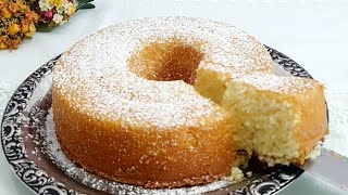 BOLO DE ARROZ NO LIQUIDIFICADOR  RECEITA FÁCIL [upl. by Vyse]