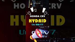 Honda CRV Hybrid 2024  cuộc cách mạng di chuyển hondacrvhybrid [upl. by Jemy]