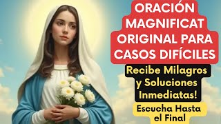 Oración Magnificat Cántico de María para Superar Dificultades y Recibir Milagros [upl. by Aribold834]