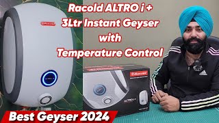 Racold ALTRO i Plus Review  Racold ALTRO i Instant Geyser Review  Racold Geyser Unboxing amp Review [upl. by Ambrosane]