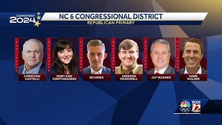 NC 6th Congressional District race feature six Republicans could NC see a winner tonight and avo [upl. by Winters]