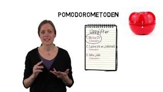 Boosta ditt jobbsökande Del 2  Pomodorometoden [upl. by Naujud]