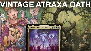 OATH AND TELL Vintage Atraxa Oath Of Druids Combo Show and Tell Flash Tinker EW Top 8 MTG [upl. by Otrebmuh]