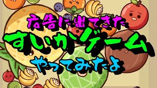 【広告に出てきたゲーム】すいかゲーム〜やってみたよ編〜 [upl. by Legnalos]